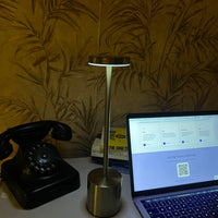 LED Touch Sensor Lamp – Premium Metal Rechargeable Light